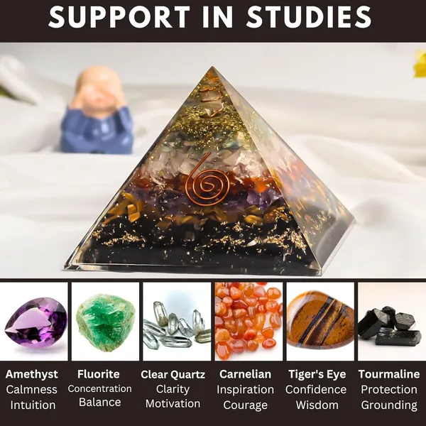 Study_Pyramid_For_Students_Exam_Support_Orgonite_Pyramid_Decorative_Piece_With_Crystals_And_Metal_Swirl