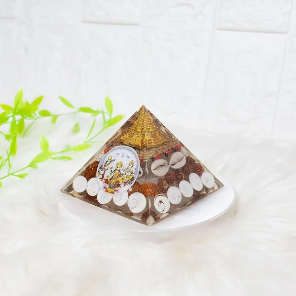 Shri_Laxmi_Ganesha_And_Saraswati_Wealth_Pyramid_|_Energized_By_Reiki_Grand_Master_|_90-100Mm_Size_|_Vaastu_Pyramid_For_Prosperity,_Abundance,_And_Positive_Energy