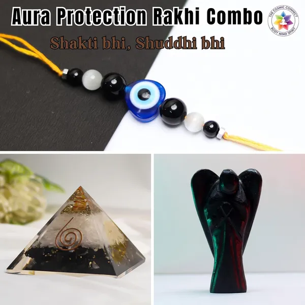 Aura_Protection_Crystal_Rakhi_Combo_Includes_Rakhi,_Orgone_Pyramid,And_Tourmaline_Angel_For_Vastu,_Energy_Healing_&_Meditation_Gift_Set_Of_3