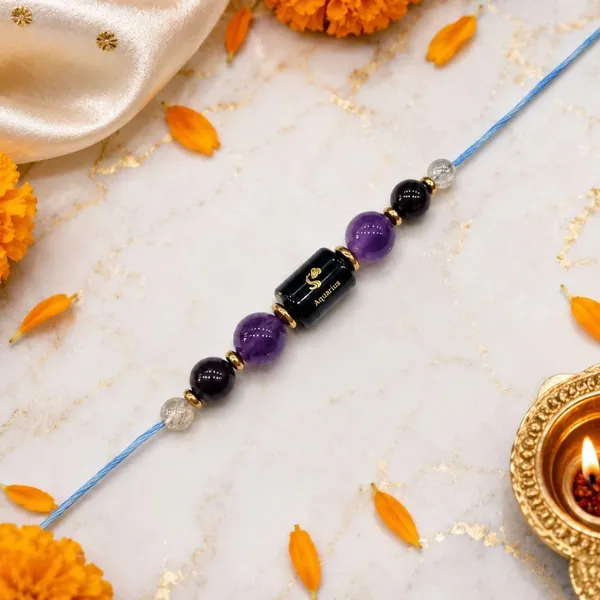 Aquarius_Rashi_Rakhi_For_Brother_|_Amethyst,_Labradorite,_Garnet_Crystal_|_Spiritual_Zodiac_|_Reiki_Energized_Raksha_Bandhan_Gift