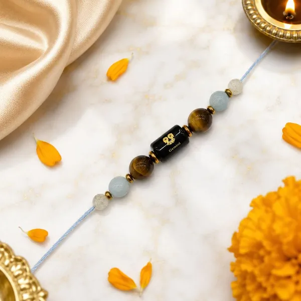 Gemini_Rashi_Rakhi_For_Brother_The_Clear_Voice_|_Aquamarine_Citrine_Tiger'S_Eye_Crystal_|_Spiritual_Zodiac_|_Reiki_Energized_Raksha_Bandhan_Gift