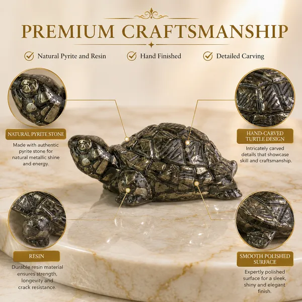 Pyrite_Orgonite_Crystal_Turtle_Figurine_Unique_Desk_Decor_&_Collector'S_Item_For_Attract_Wealth_And_Abundance_In_Your_Home_And_Office