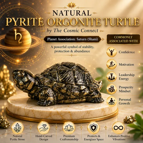 Pyrite_Orgonite_Crystal_Turtle_Figurine_Unique_Desk_Decor_&_Collector'S_Item_For_Attract_Wealth_And_Abundance_In_Your_Home_And_Office