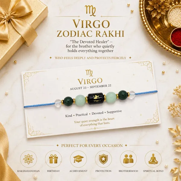 Virgo_Rashi_Rakhi_For_Brother_With_Virgo_Zodiac_Charm_|_Spiritual_Zodiac_Sign_|_Reiki_Energized_Raksha_Bandhan_Gift