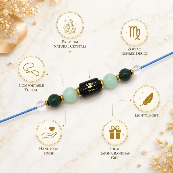 Virgo_Rashi_Rakhi_For_Brother_With_Virgo_Zodiac_Charm_|_Spiritual_Zodiac_Sign_|_Reiki_Energized_Raksha_Bandhan_Gift