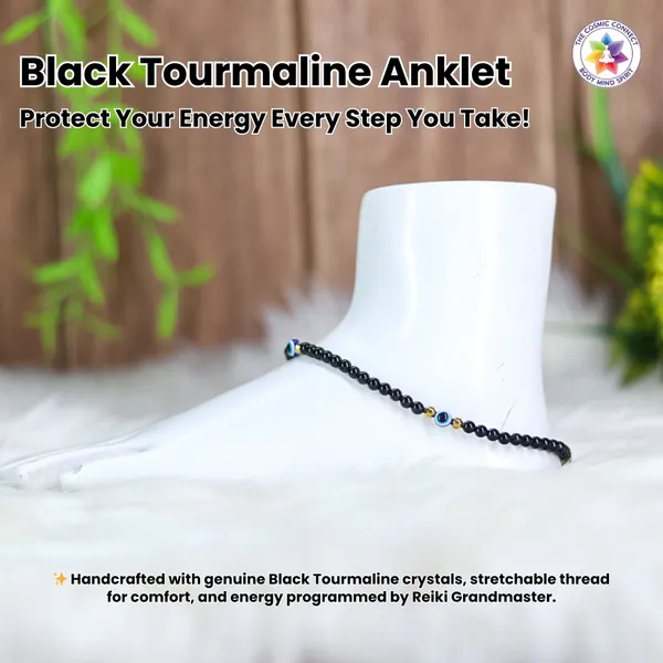 Natural_Black_Tourmaline_Faceted_Crystal_Anklets_Beads_Energized_And_Affirmed_Combo_Stone_Anklet,_Beauty_Enhancement,_Jewellery_For_Woman_And_Girls