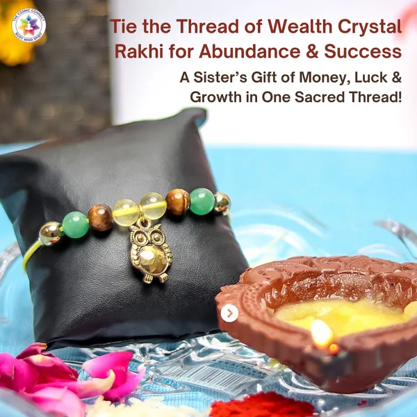 Money_Magnet_Crystal_Rakhi_With_Hanging_Golden_Owl_Charm_Powerful_Wealth-Attracting_Accessory,_Perfect_Raksha_Bandhan_Gift