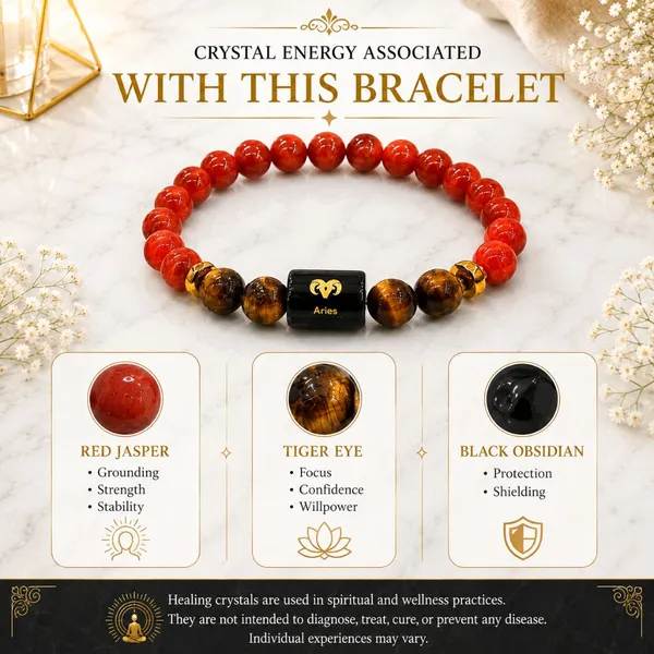 Aries_Rashi_Zodiac_Bracelet_–_Natural_Red_Jasper_&_Tiger_Eye_Beaded_Bracelet_For_Mesh_Rashi