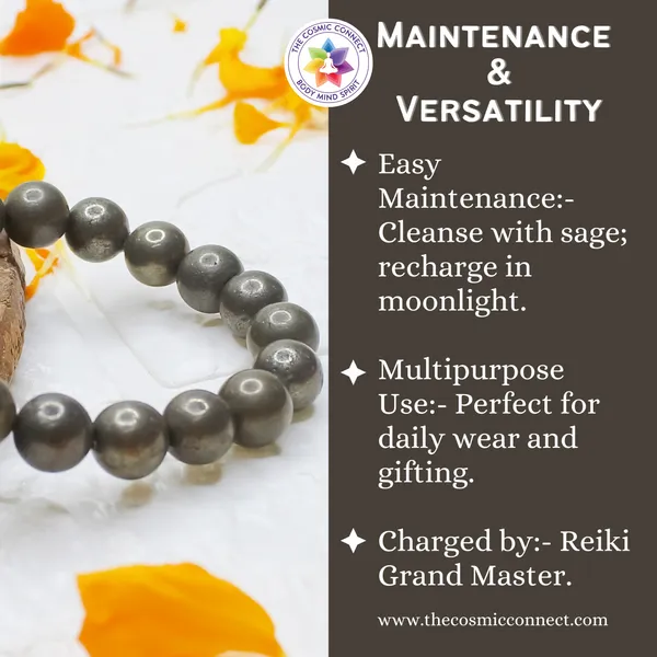 Pyrite_Healing_Bracelet_For_Attracts_Wealth_And_Abundance_Manipura_Chakra_Activator_(10Mm)