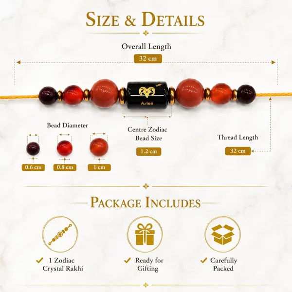 Warrior’S_Flame_Aries_Rashi_Rakhi_For_Brother_|_Red_Carnelian_Red_Jasper_Garnet_Crystal_On_Mauli_Thread_|_Spiritual_Zodiac_|_Reiki_Energized_Raksha_Bandhan_Gift