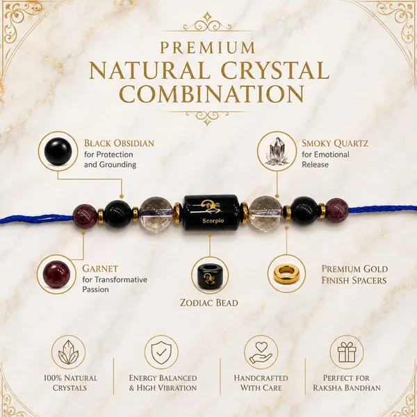 Scorpio_Rashi_Rakhi_For_Brother_-_The_Hidden_Power_Rahasya_Shakti_|_Black_Obsidian_Garnet_Smoky_Quartz_Crystal_|_Spiritual_Zodiac_Sign_|_Reiki_Energized_Raksha_Bandhan_Gift