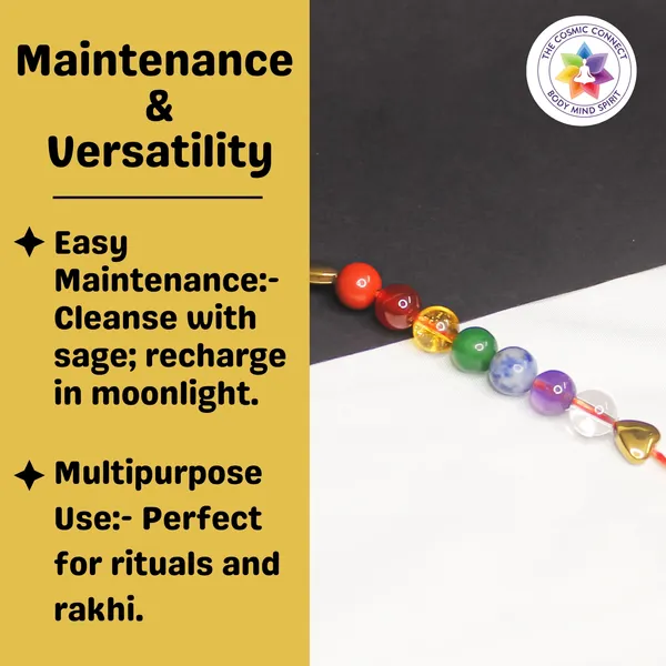 Seven_Chakra_Crystal_Rakhi_With_Golden_Hematite_Charm_For_Balance,_Protection,_&_Energy_Healing