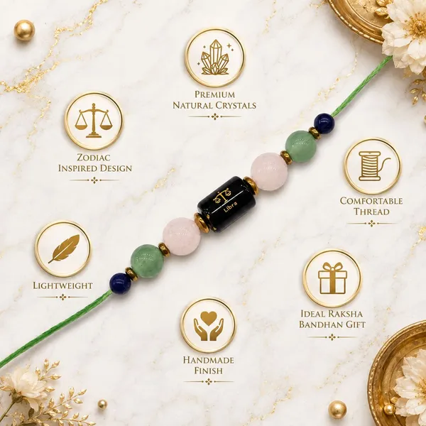 Libra_Rashi_Rakhi_For_Brother_-_The_Graceful_Balance_|_Rose_Quartz_Green_Aventurine_Lapis_Lazuli_Crystal_|_Spiritual_Zodiac_|_Reiki_Energized_Raksha_Bandhan_Gift