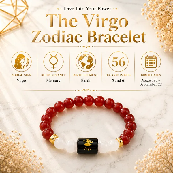 Virgo_Rashi_Zodiac_Bracelet_With_Raw_Moroccan_Selenite_Plate_–_Natural_Carnelian_&_Milky_Quartz_Beaded_Bracelet_For_Kanya_Rashi