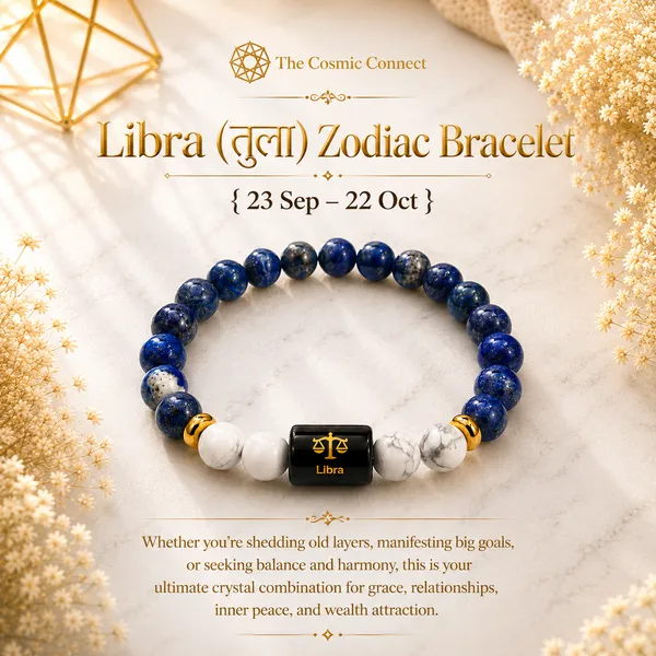 Libra_Rashi_Zodiac_Bracelet_–_Natural_Lapis_Lazuli_&_Howlite_Beaded_Bracelet_For_Tula_Rashi