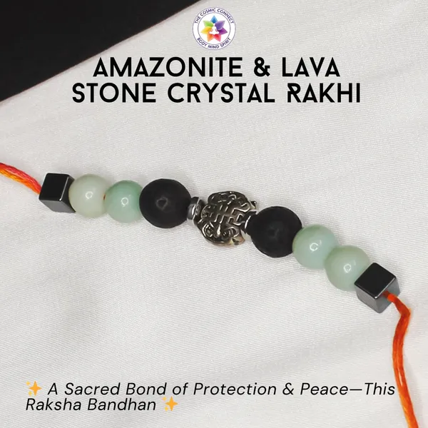Natural_Amazonite_With_Lava_Crystal_Rakhi_With_Charm_Traditional_Rakhi_Gift_For_Brothers,_Energy_Balancing_Gemstone