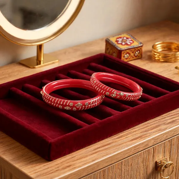 Red_Gold_Plated_Plastic_Sankha_Pola_Bangle_For_Women