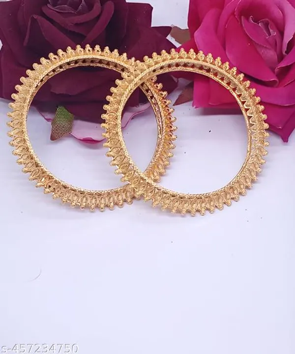 Pack_Of_2_Pairs_|_Gold_Copper_Gold_Plated_Ethnic_Kangan_Bangle_For_Women