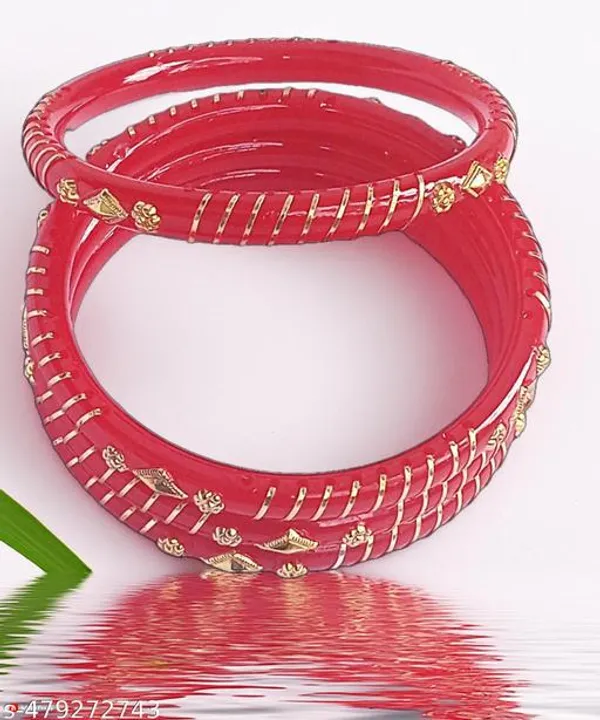 Red_Gold_Plated_Plastic_Sankha_Pola_Bangle_For_Women