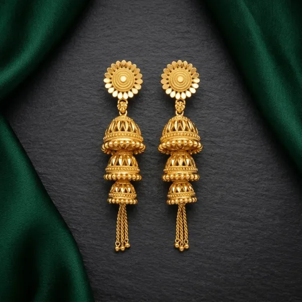 Pack_Of_2_Pairs_|_Gold_Copper_Layered_Tiered_Jhumka_Earrings_For_Women