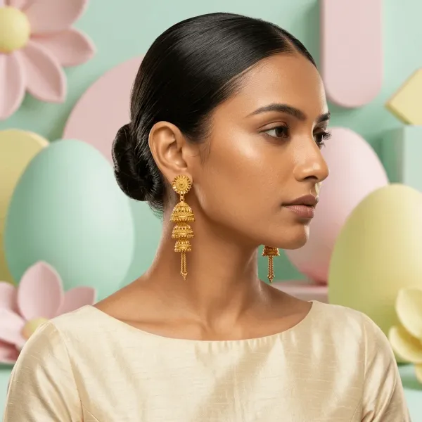 Pack_Of_2_Pairs_|_Gold_Copper_Layered_Tiered_Jhumka_Earrings_For_Women