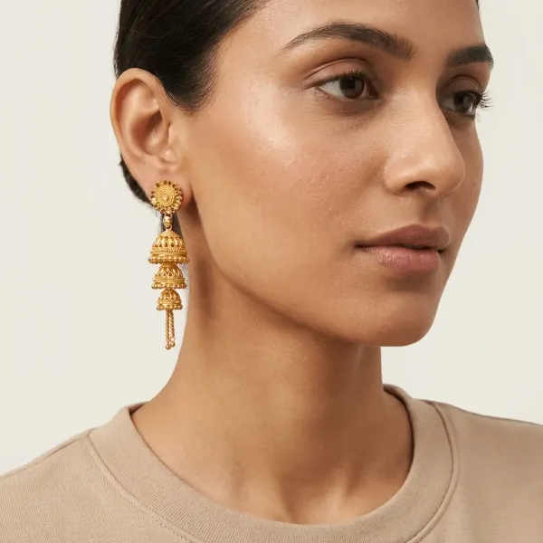Pack_Of_2_Pairs_|_Gold_Copper_Layered_Tiered_Jhumka_Earrings_For_Women