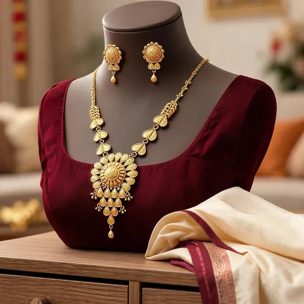 Brass_Copper_Gold_Plated_Traditional_Necklace_Set_For_Women