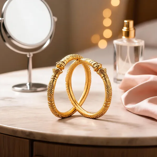 Gold_Copper_Gold_Plated_Ethnic_Bangle_For_Women