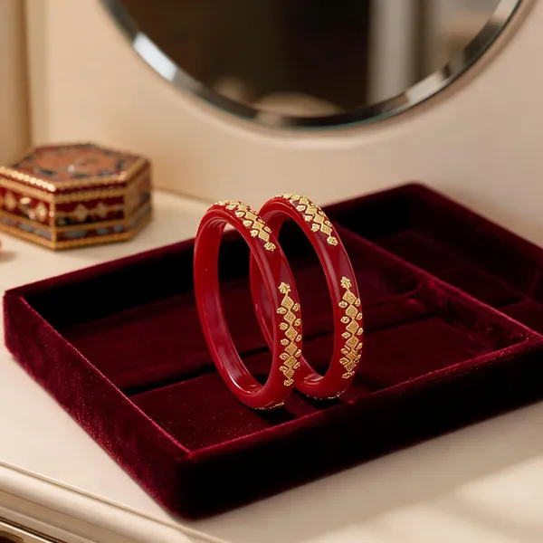 Pack_Of_2_Pairs_|_Red_Gold_Plated_Plastic_Sankha_Pola_Bangle_For_Women