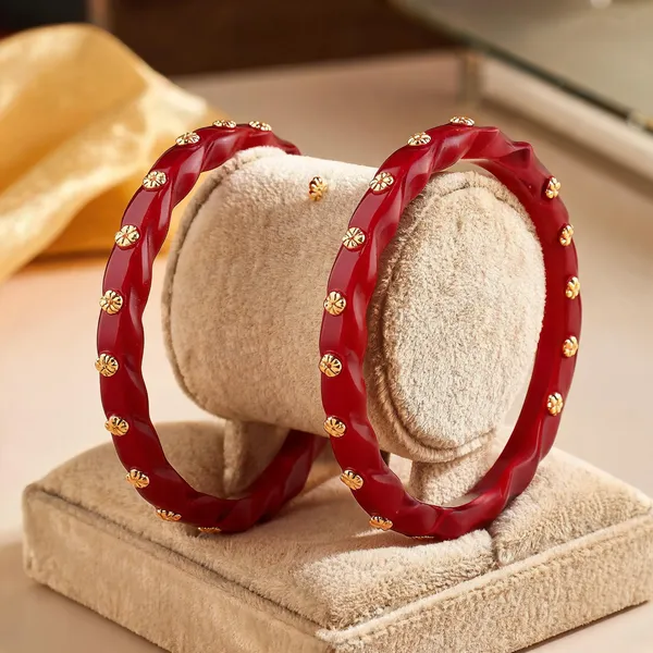 Pack_Of_2_Pairs_|_Red_Plastic_Gold_Plated_Sankha_Pola_Ethnic_Bangle_For_Women