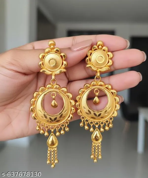 Gold_Copper_Gold_Plated_Chandbali_Chandelier_Earrings_For_Women