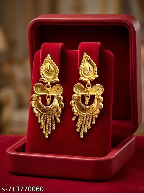 Pack_Of_2_Pairs_|_Gold_Copper_Brass_Chandbali_Tassel_Drop_Earrings_For_Women