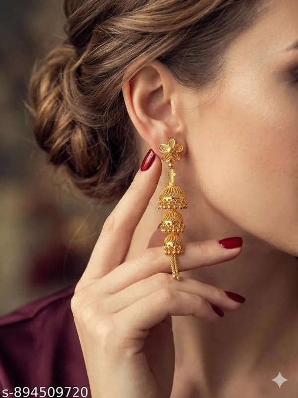 Pack_Of_2_Pairs_|_Gold_Copper_Gold_Plated_Temple_Jhumka_Earrings_For_Women