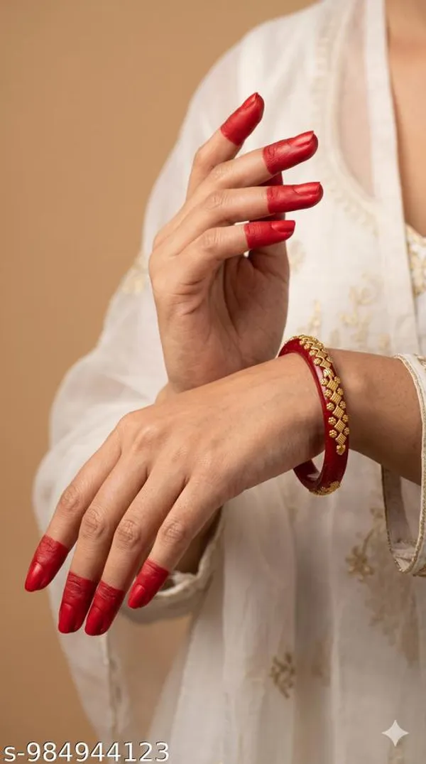 Pack_Of_2_Pairs_|_Red_Gold_Plated_Plastic_Sankha_Pola_Bangle_For_Women