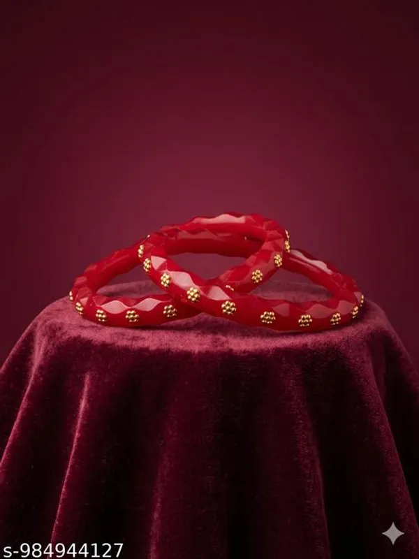 Pack_Of_2_Pairs_|_Red_Plastic_Gold_Plated_Sankha_Pola_Ethnic_Bangle_For_Women
