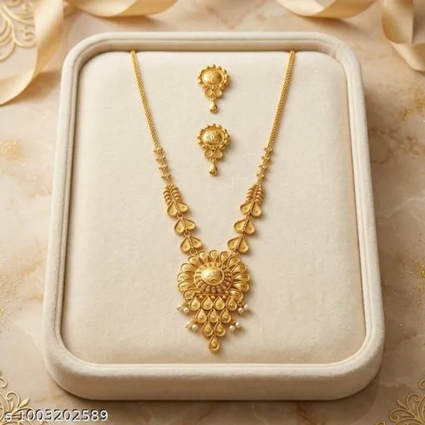 Brass_Copper_Gold_Plated_Traditional_Necklace_Set_For_Women