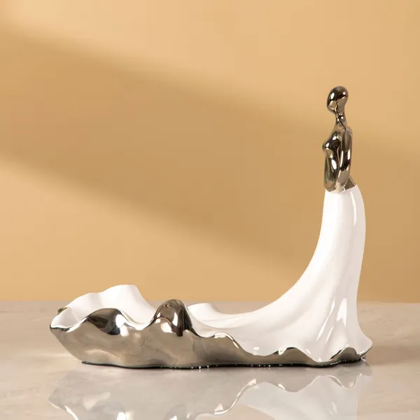 Ceramic_Contemporary_Swan_Design_Wine_Bottle_Holder