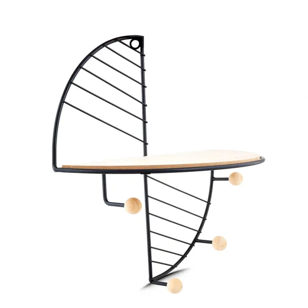 Metal_Wood_Modern_Sculptural_Wall_Shelf