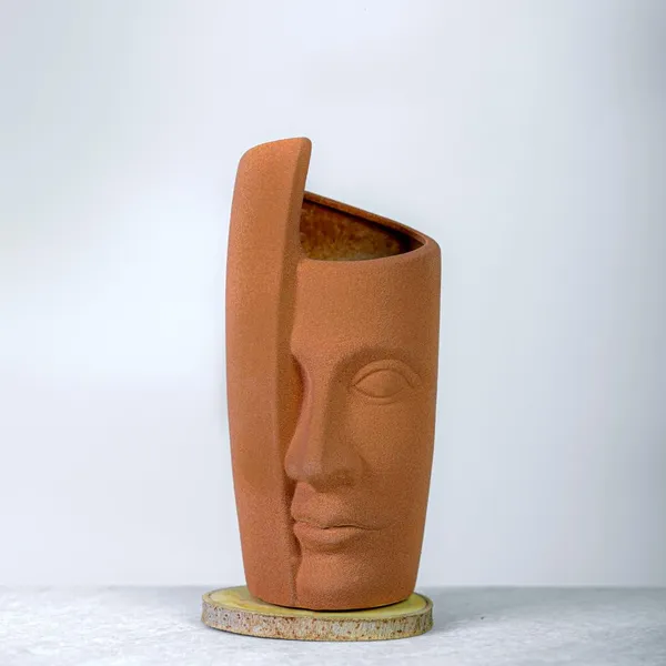 Terracotta_Boho_Rustic_Open_Face_Design_Planter_Pot
