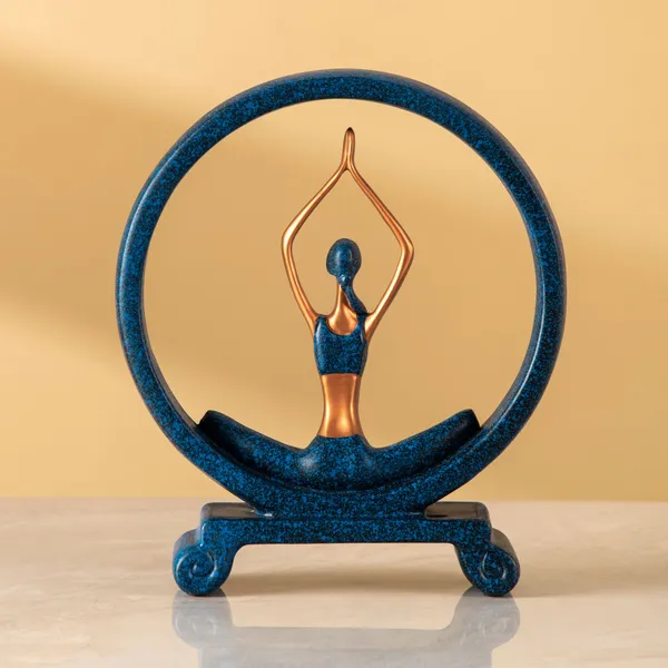 Ceramic_Yoga_Pose_Circular_Frame_Decorative_Sculpture