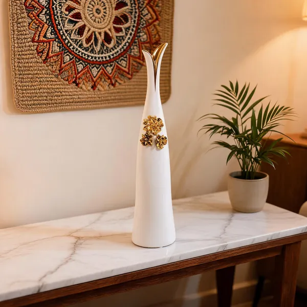 Ceramic_Contemporary_3D_Floral_Relief_Decorative_Vase