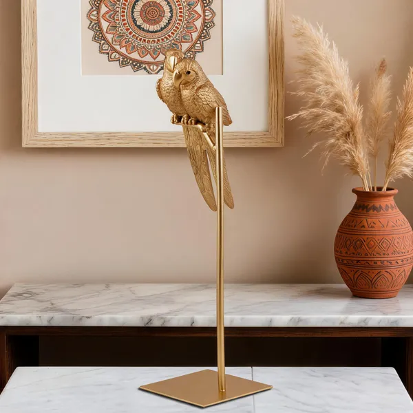 Metal_Contemporary_Gold_Twin_Bird_Decorative_Figurine