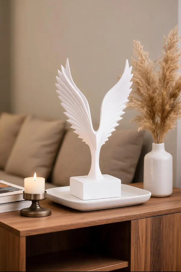 Resin_Contemporary_White_Angel_Wings_Decorative_Sculpture