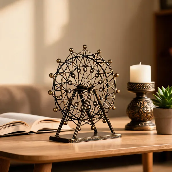 Metal_Geometric_Ferris_Wheel_Decorative_Showpiece