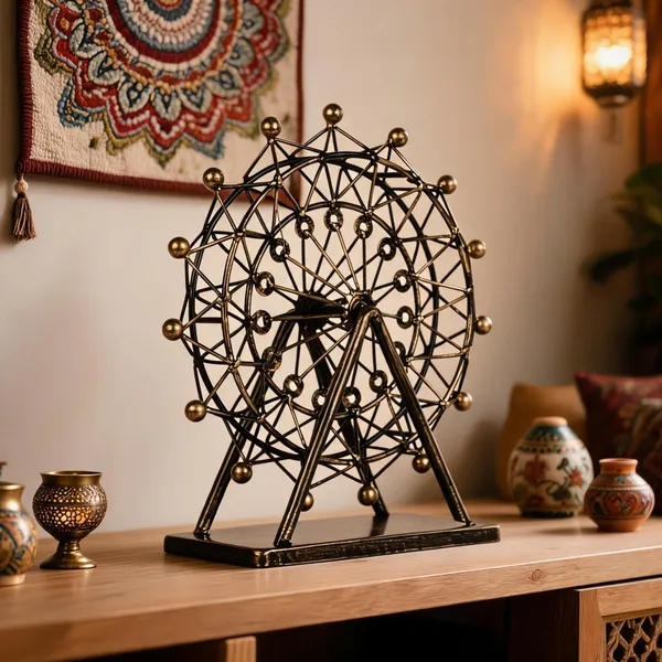 Metal_Geometric_Ferris_Wheel_Decorative_Showpiece