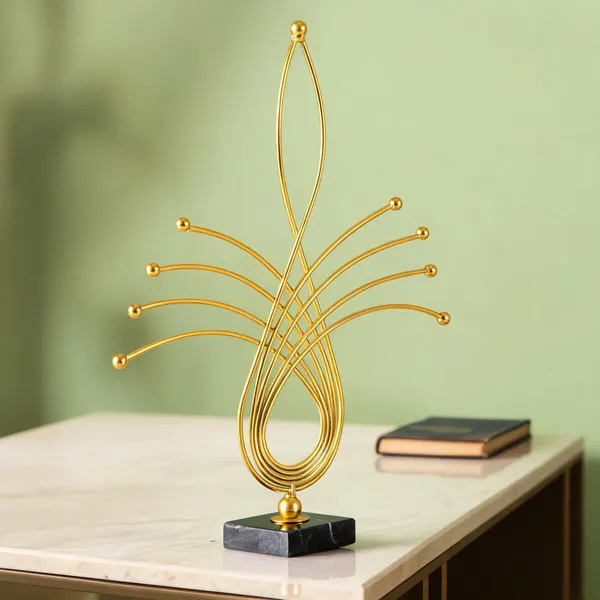 Metal_Modern_Abstract_Curved_Tabletop_Sculpture