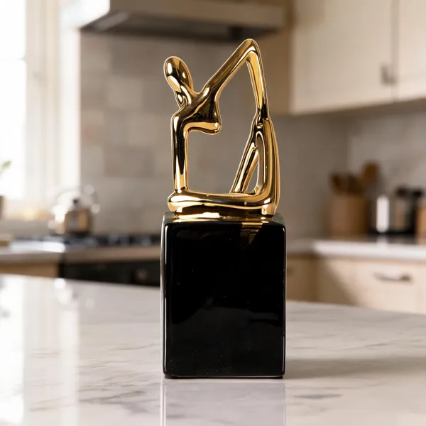 Ceramic_Modern_Geometric_Black_Gold_Cap_Perfume_Bottle