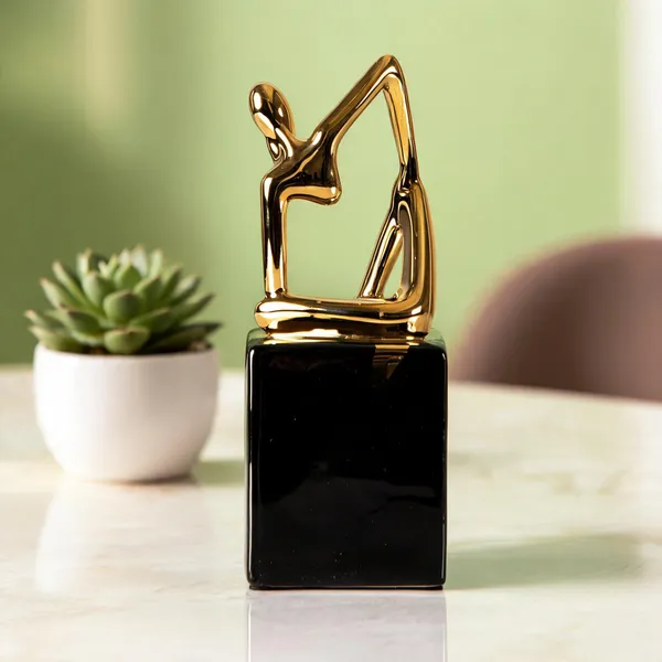 Ceramic_Modern_Geometric_Black_Gold_Cap_Perfume_Bottle
