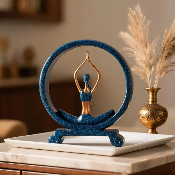 Ceramic_Yoga_Pose_Circular_Frame_Decorative_Sculpture