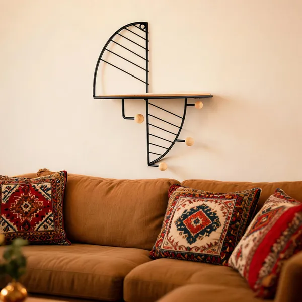 Metal_Wood_Modern_Sculptural_Wall_Shelf